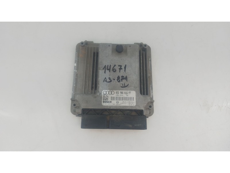 Recambio de centralita motor uce para audi a3 (8p1) 2.0 tdi 16v referencia OEM IAM 03G906016FF 0281011905 