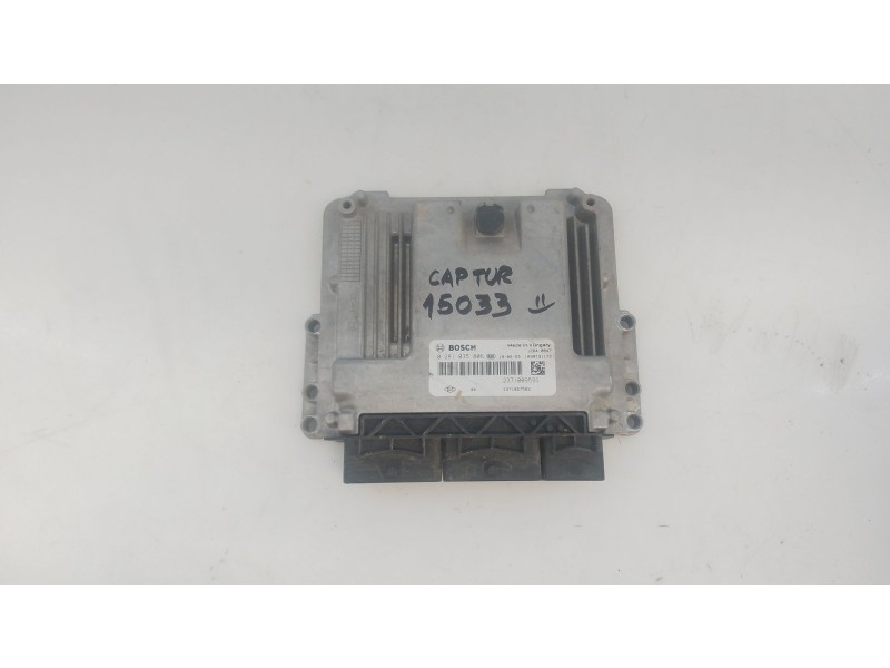 Recambio de centralita motor uce para renault captur i (j5_, h5_) 1.5 dci 90 referencia OEM IAM 237100959S 0281035806 