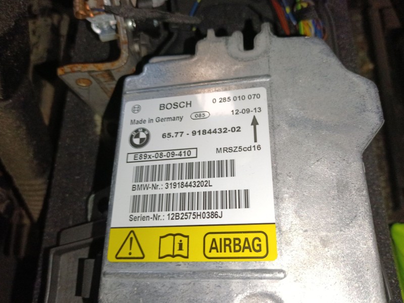 Recambio de centralita airbag para bmw x1 (e84) sdrive 18 d referencia OEM IAM   