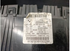 Recambio de cuadro instrumentos para bmw x1 (e84) sdrive 18 d referencia OEM IAM 225944307   2