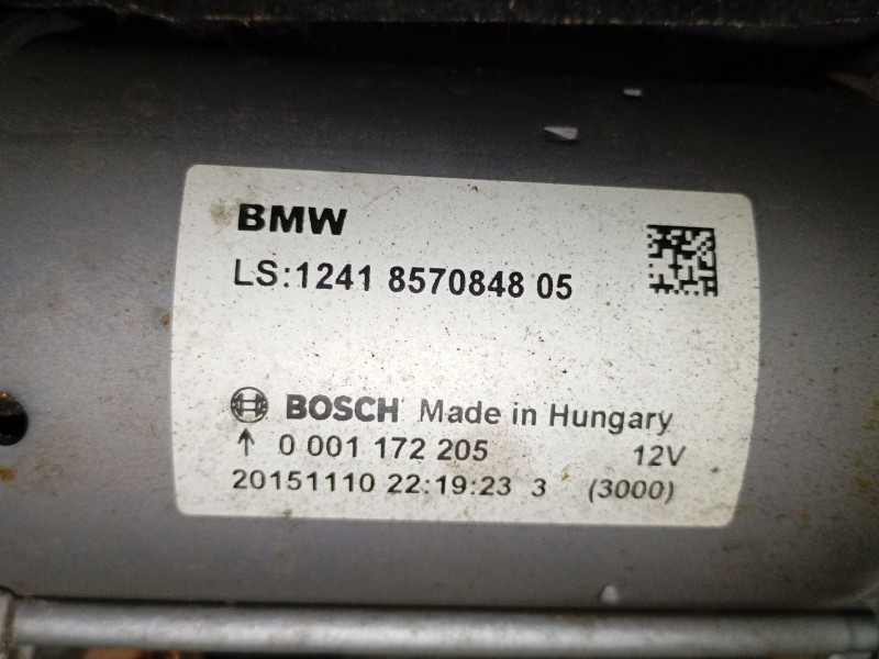 Recambio de motor arranque para bmw x1 (f48) xdrive 20 d referencia OEM IAM   