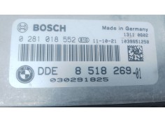 Recambio de centralita motor uce para bmw 3 coupé (e92) 320 d referencia OEM IAM 8518269 0281018552  2
