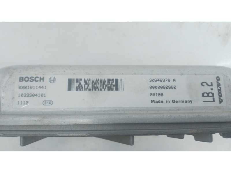 Recambio de centralita motor uce para volvo xc90 i (275) d5 awd referencia OEM IAM 30646978A 0281011441 
