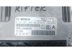 Recambio de centralita motor uce para peugeot rifter 1.5 bluehdi 130 referencia OEM IAM 9832694380 0281035365  2