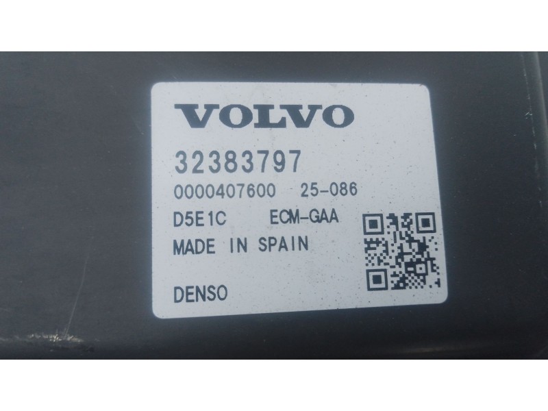 Recambio de centralita motor uce para volvo xc40 (536) b3 mild-hybrid referencia OEM IAM 32383797  
