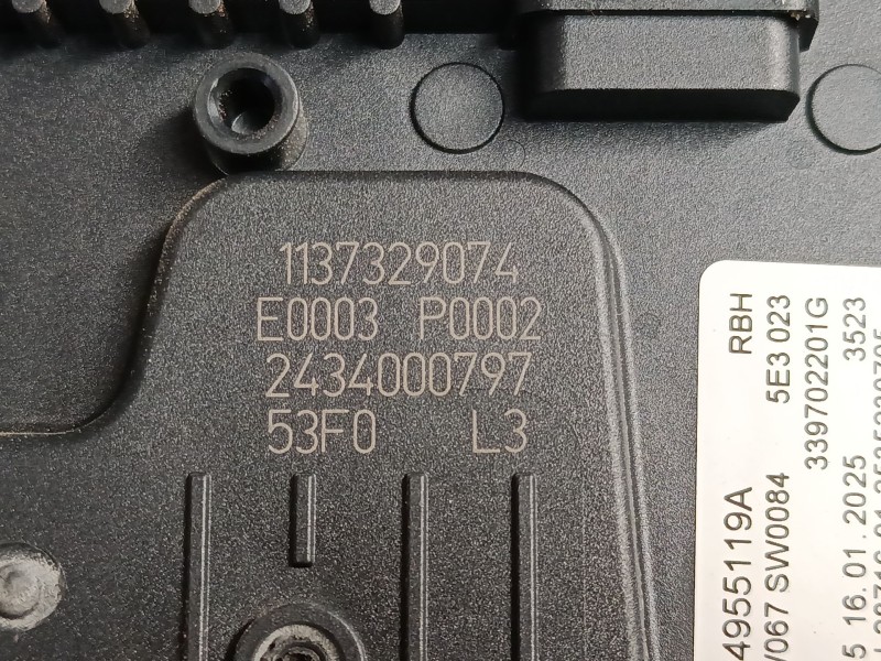 Recambio de motor limpia delantero para skoda octavia iv (nx3, nn3, pv3) 2.0 tdi referencia OEM IAM   