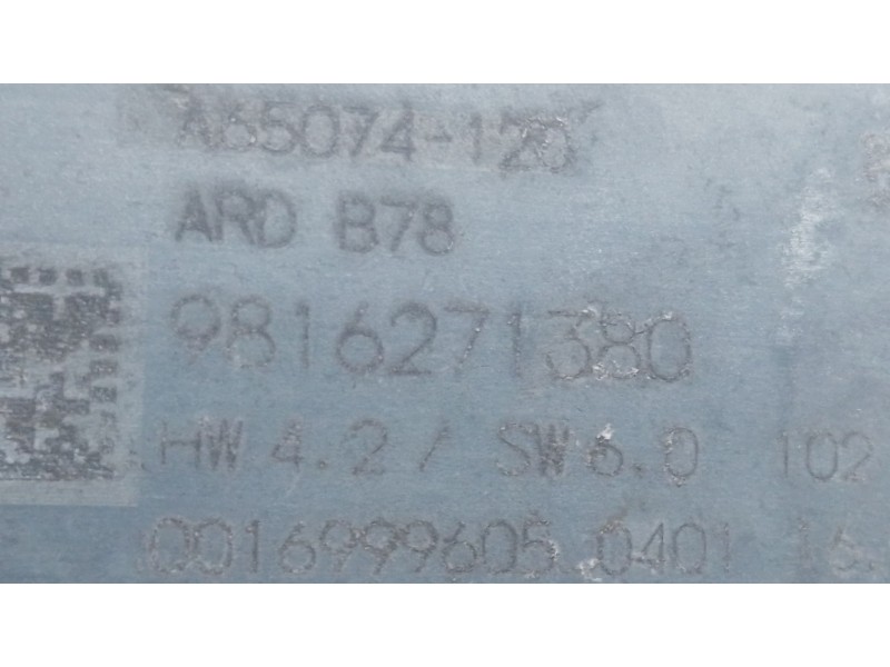 Recambio de elevalunas trasero derecho para citroën c4 picasso ii 1.2 thp 130 referencia OEM IAM   