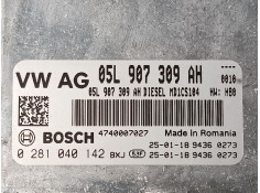Recambio de centralita motor uce para skoda octavia iv (nx3, nn3, pv3) 2.0 tdi referencia OEM IAM 05L907309AH 0281040142  2