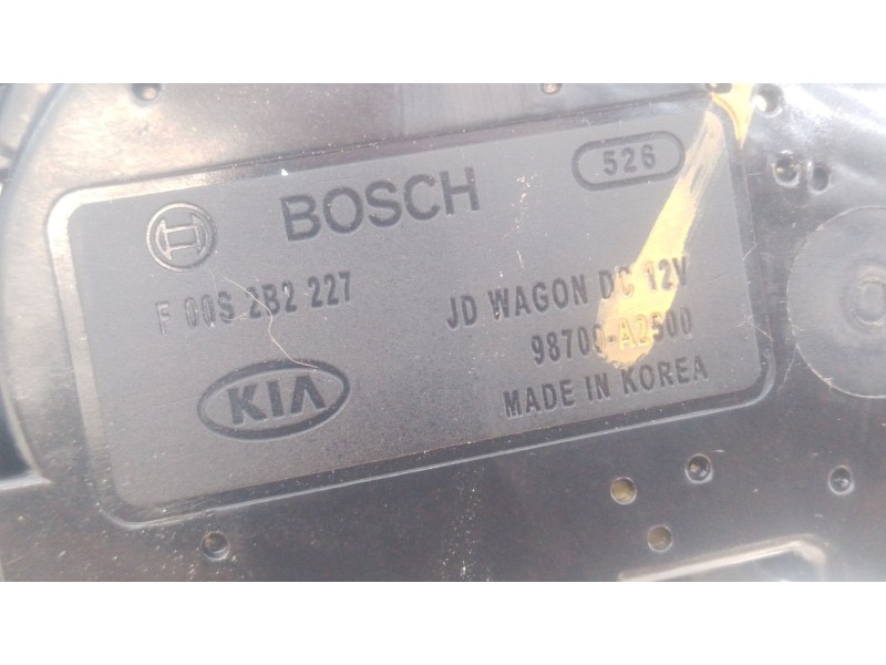 Recambio de motor limpia trasero para kia cee´d (jd) 1.4 crdi 90 referencia OEM IAM 98700A2500 F00S2B2227 