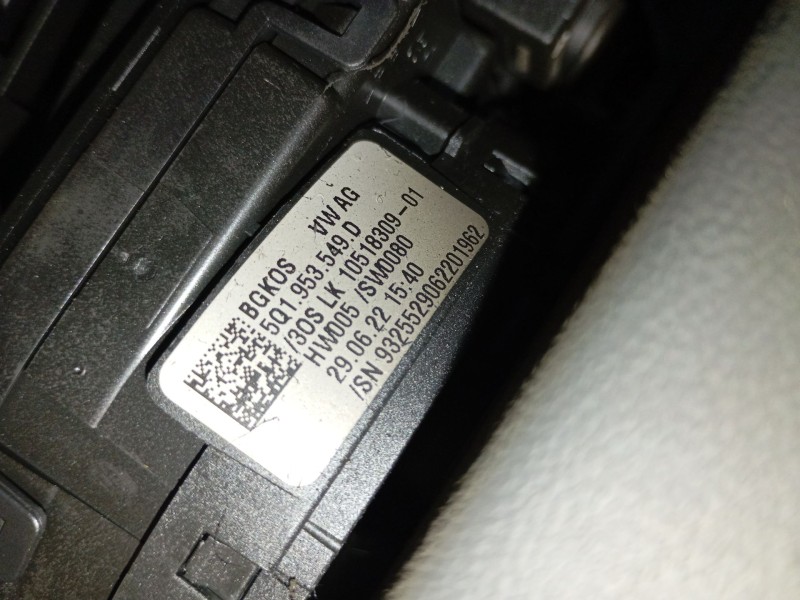 Recambio de anillo airbag para audi q3 sportback (f3n) 45 tfsi e referencia OEM IAM 5Q1953549D  