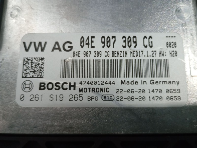 Recambio de centralita motor uce para audi q3 sportback (f3n) 45 tfsi e referencia OEM IAM 04E907309CG  