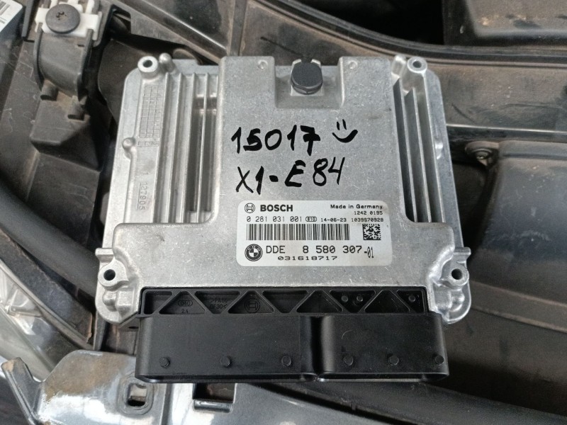Recambio de centralita motor uce para bmw x1 (e84) sdrive 18 d referencia OEM IAM   