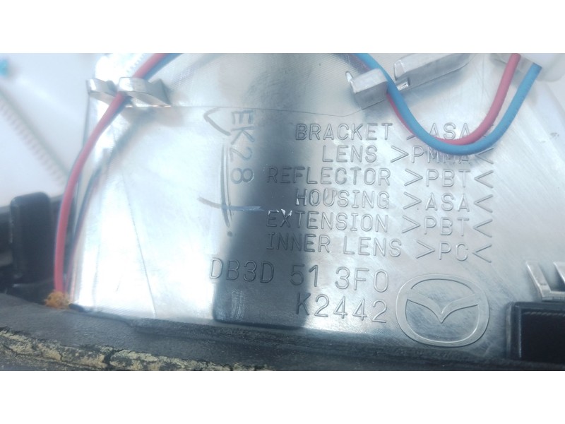 Recambio de piloto trasero derecho porton para mazda cx-3 (dk) 1.5 skyactiv-d (dk2ws) referencia OEM IAM   