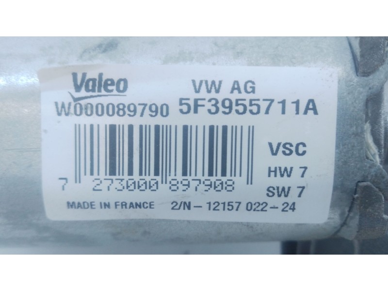 Recambio de motor limpia trasero para volkswagen taigo (cs1) 1.0 tsi referencia OEM IAM 5F3955711A  