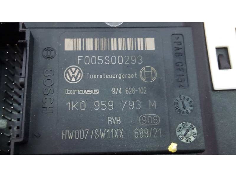 Recambio de motor elevalunas delantero izquierdo para seat leon (1p1) stylance / style referencia OEM IAM 1P0837401E 1K0959793M 