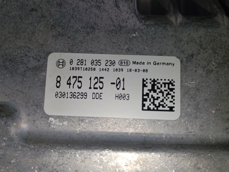 Recambio de centralita motor uce para bmw x1 (f48) sdrive 18 d referencia OEM IAM   