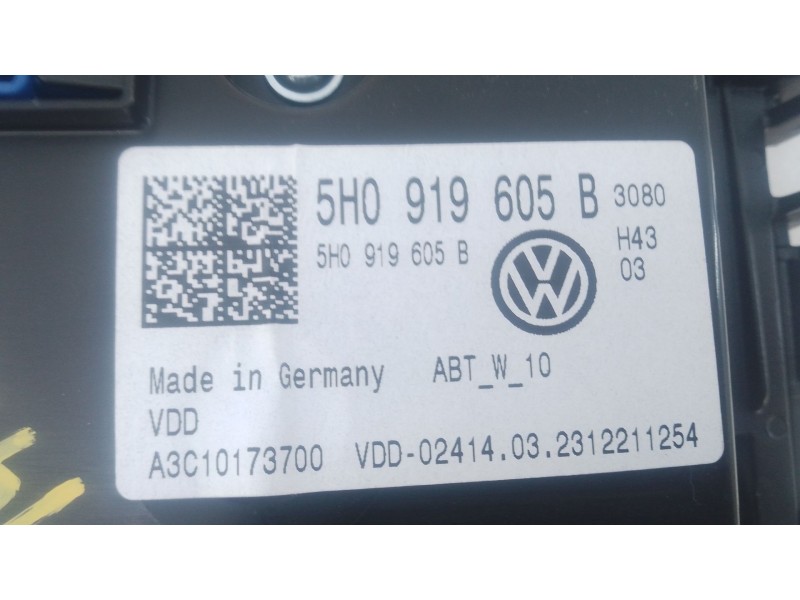 Recambio de sistema navegacion gps para volkswagen golf viii (cd1, da1) 1.0 tsi referencia OEM IAM   
