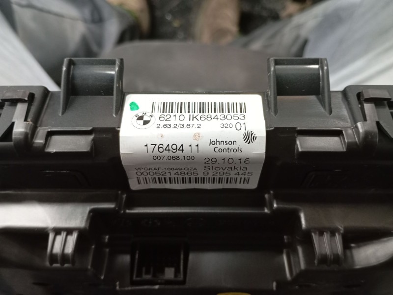 Recambio de cuadro instrumentos para bmw x1 (f48) sdrive 18 d referencia OEM IAM 6210IK6843053 17649411 