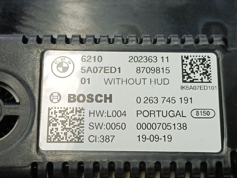 Recambio de cuadro instrumentos para bmw x3 (g01, f97, g08) xdrive 20 d referencia OEM IAM   