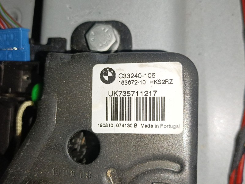 Recambio de cerradura maletero / porton para bmw x3 (g01, f97, g08) xdrive 20 d referencia OEM IAM 16367210  
