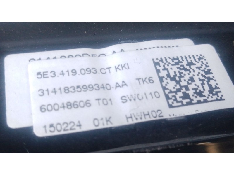 Recambio de volante para skoda fabia iv (pj3) 1.0 tsi referencia OEM IAM   