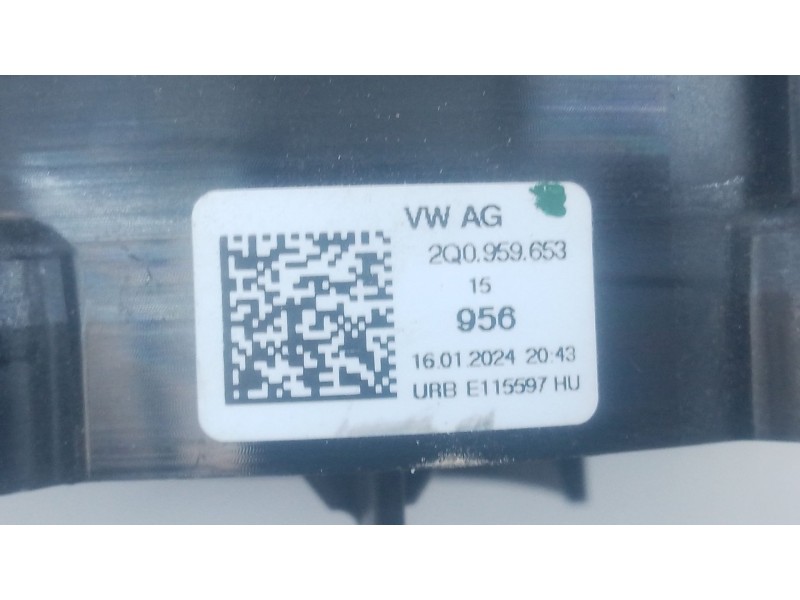 Recambio de anillo airbag para skoda fabia iv (pj3) 1.0 tsi referencia OEM IAM 2Q0959653  