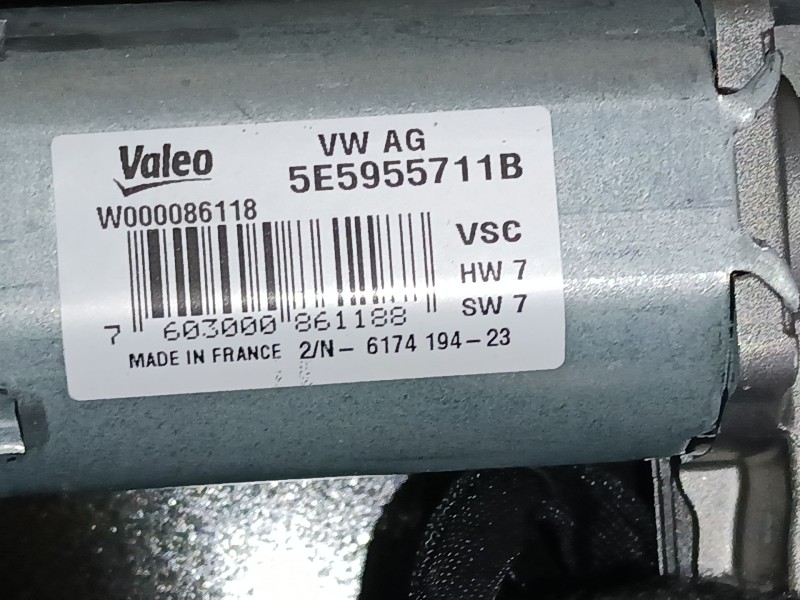 Recambio de motor limpia trasero para audi q3 sportback (f3n) 45 tfsi quattro referencia OEM IAM 5E5955711B  