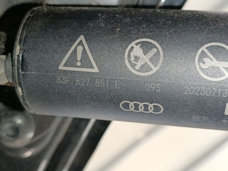 Recambio de amortiguador trasero izquierdo porton para audi q3 sportback (f3n) 45 tfsi quattro referencia OEM IAM   