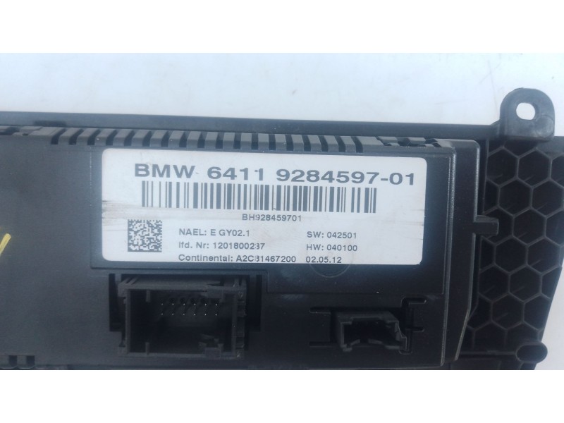 Recambio de mando climatizador para bmw x3 (f25) xdrive 35 d referencia OEM IAM   