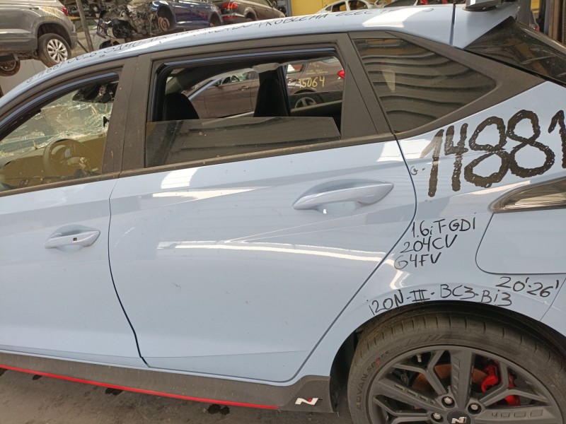 Recambio de puerta trasera izquierda para hyundai i20 iii (bc3, bi3) 1.6 t-gdi referencia OEM IAM   