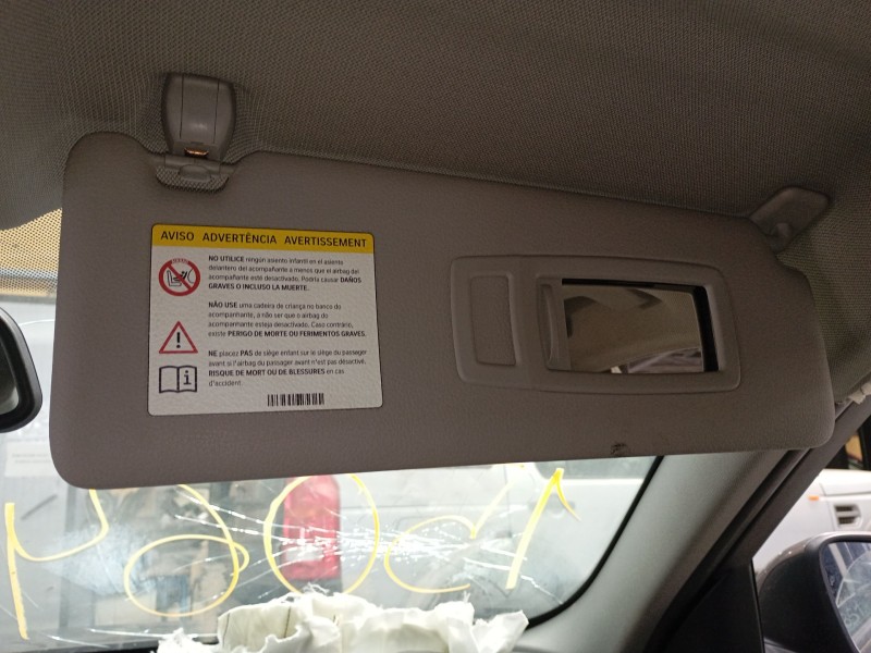 Recambio de parasol derecho para bmw 3 (f30, f80) 320 d referencia OEM IAM   