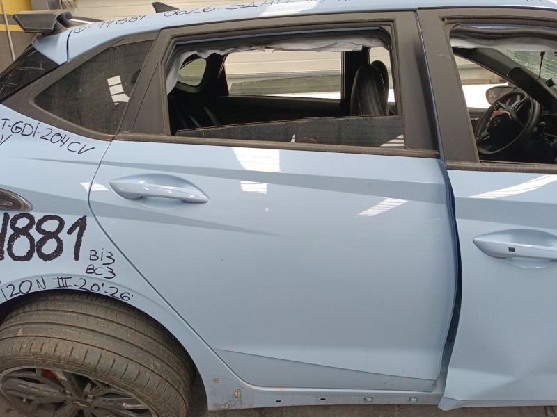 Recambio de puerta trasera derecha para hyundai i20 iii (bc3, bi3) 1.6 t-gdi referencia OEM IAM   