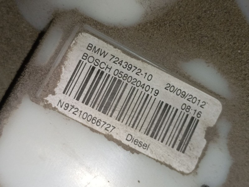 Recambio de aforador para bmw 3 (f30, f80) 320 d referencia OEM IAM 724397210 0580204019 