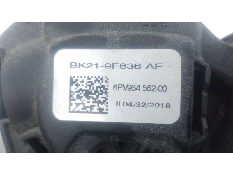 Recambio de pedal acelerador para ford transit v363 furgoneta (fcd, fdd) 2.0 ecoblue referencia OEM IAM BK219F836AE 7PV93456200 