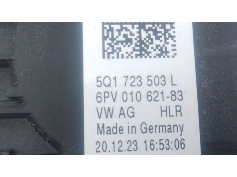 Recambio de pedal acelerador para skoda karoq (nu7, nd7) 1.5 tsi referencia OEM IAM 5Q1723503L  