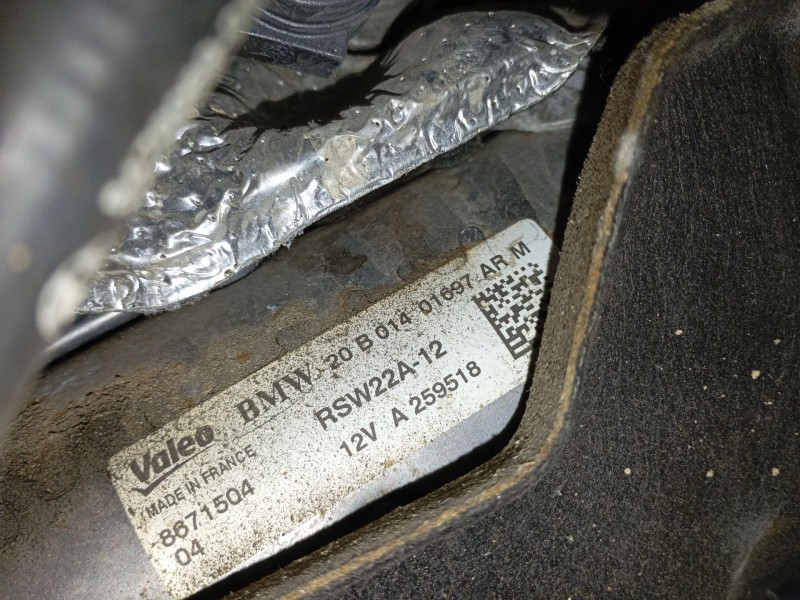 Recambio de motor arranque para bmw 3 (g20, g80, g28) 318 d referencia OEM IAM 8671504  