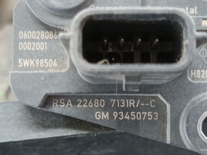 Recambio de caudalimetro para nissan x-trail iii (t32_, t32r, t32rr) 1.6 dci (t32) referencia OEM IAM 93450753 5WN98504 