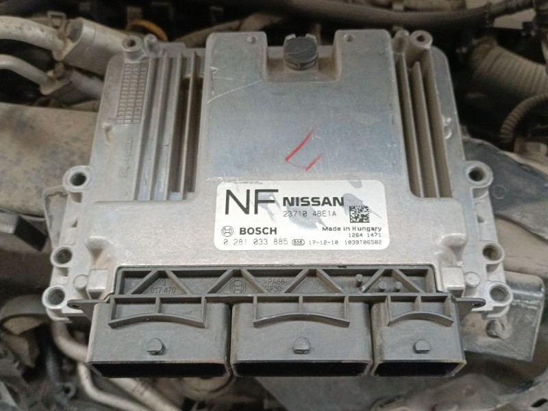 Recambio de centralita motor uce para nissan x-trail iii (t32_, t32r, t32rr) 1.6 dci (t32) referencia OEM IAM 237104BE1A 0281033