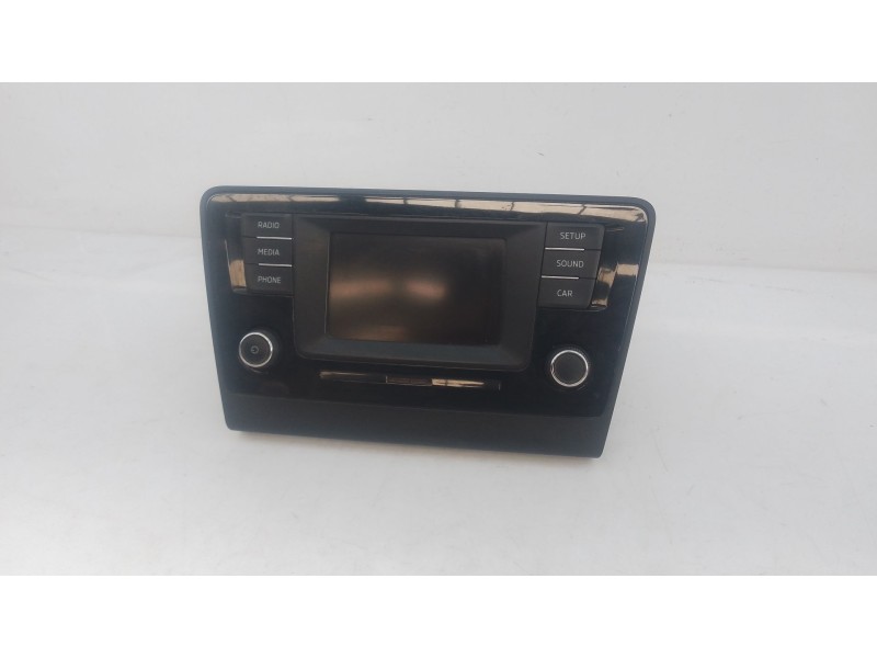Recambio de sistema audio / radio cd para skoda rapid active referencia OEM IAM   