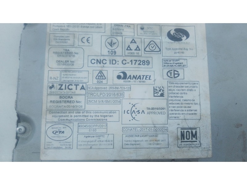 Recambio de sistema navegacion gps para peugeot 308 ii (lb_, lp_, lw_, lh_, l3_) 1.2 thp 130 referencia OEM IAM   