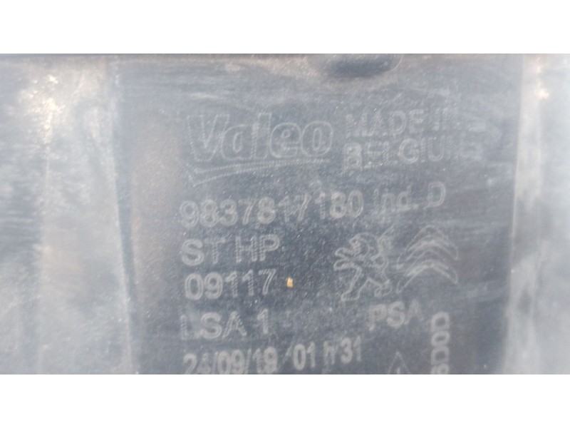 Recambio de faro antiniebla derecho para peugeot rifter 1.5 bluehdi 130 referencia OEM IAM   