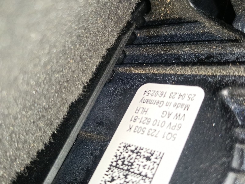 Recambio de pedal acelerador para volkswagen multivan t7 (stm, stn) 1.4 e-hybrid referencia OEM IAM 5Q1723503K 6PV01062181 