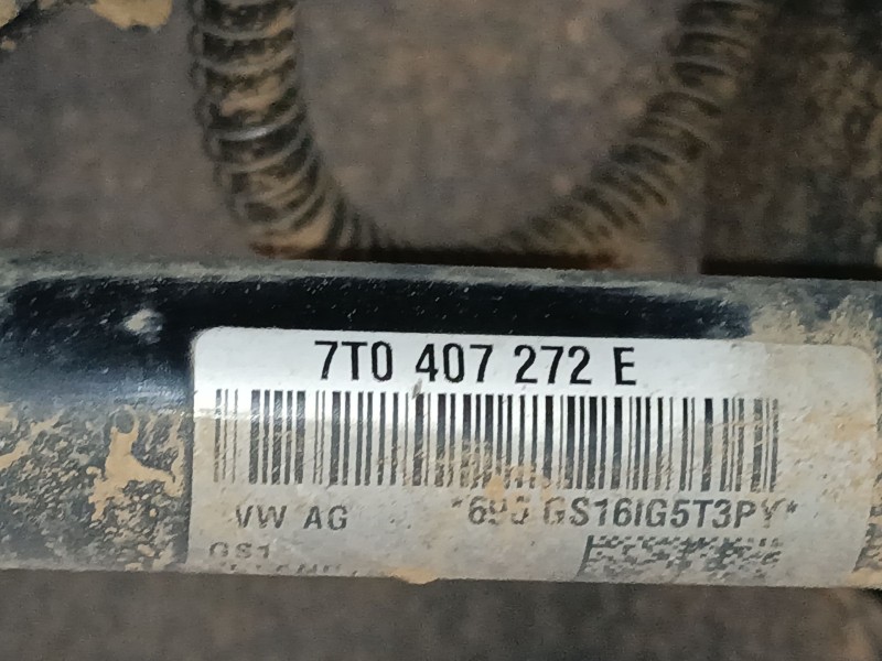 Recambio de transmision delantera derecha para volkswagen multivan t7 (stm, stn) 1.4 e-hybrid referencia OEM IAM 7T0407272E  