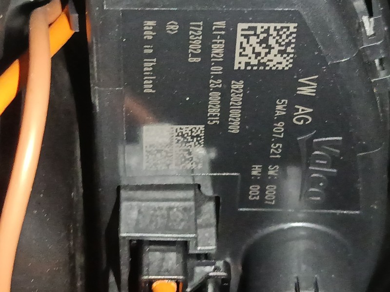 Recambio de ventilador calefaccion para volkswagen multivan t7 (stm, stn) 1.4 e-hybrid referencia OEM IAM 5WA907521  