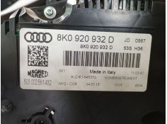 Recambio de cuadro instrumentos para audi a4 allroad b8 (8kh) 2.0 tdi quattro referencia OEM IAM 8K0920932D   2
