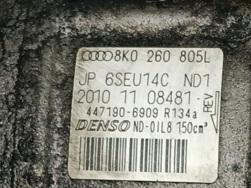 Recambio de compresor aire acondicionado para audi a5 (8t3) 2.0 tdi referencia OEM IAM   