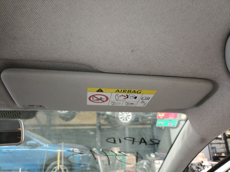 Recambio de parasol derecho para skoda rapid (nh3, nk3, nk6) 1.6 tdi referencia OEM IAM   
