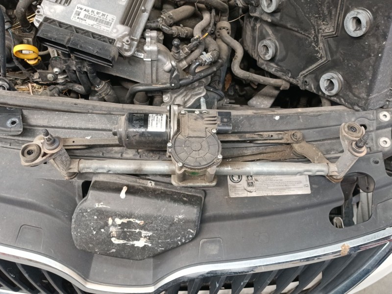 Recambio de motor limpia delantero para skoda rapid (nh3, nk3, nk6) 1.6 tdi referencia OEM IAM 5JB955113  