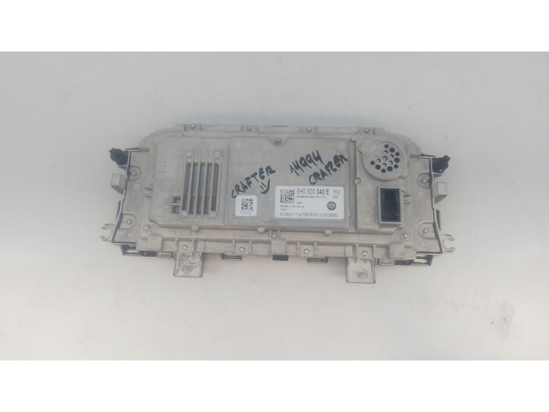 Recambio de cuadro instrumentos para volkswagen crafter caja/chasis (sz_) 2.0 tdi rwd referencia OEM IAM 5H0920340E  