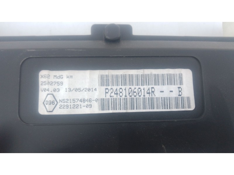 Recambio de cuadro instrumentos para renault master iii caja/chasis (ev, hv, uv) 2.3 dci 125 fwd (ev0c, ev0d, ev0j, hv0c, hv0d, 